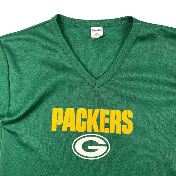 Franklin Football Jersey Youth Boys M VINTAGE NFL Green Bay Packers Super Bowl - Picture 3 of 16